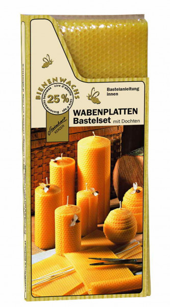 Wabenplatten mit Docht 30 cm VE 6 St