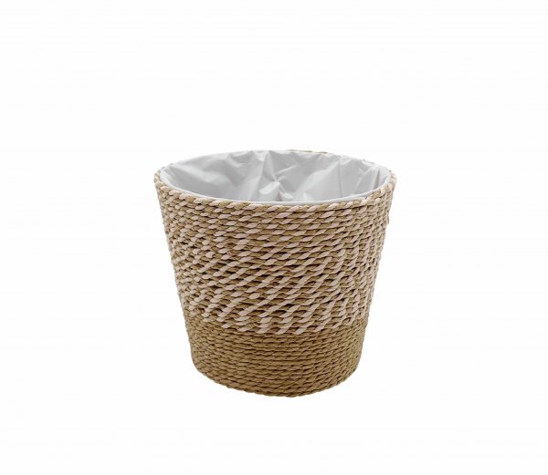 Übertopf Papier-Kordel konisch Ø 16 cm