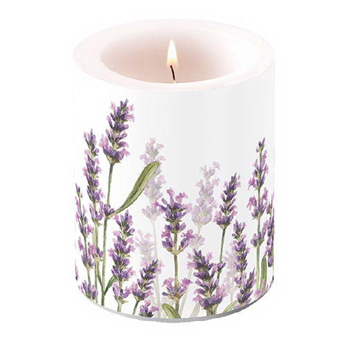 Kerze Lavendel 120/100