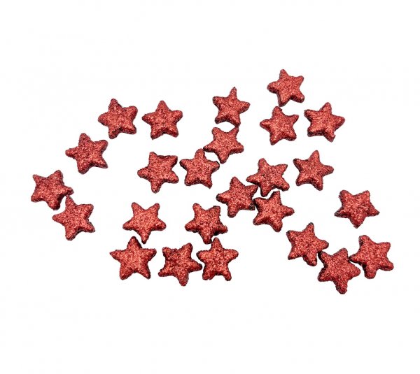 Streuartikel Stern Glitzer Ø 1,7 cm VE 144 St