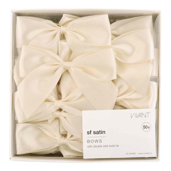 Satin-Schleife 8 cm VE 50 St