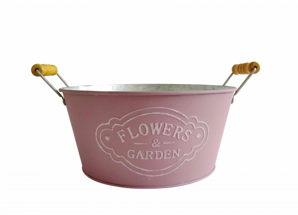 Metallschale Flower&Garden Ø 24 cm