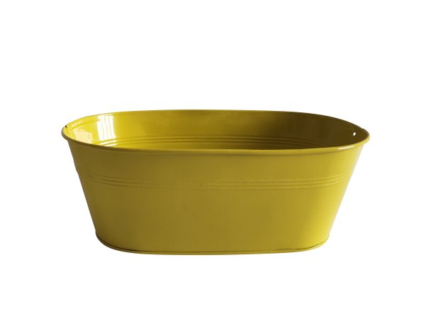 Metalljardiniere konisch 27 cm