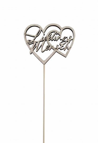 Stecker Lieblingsmensch Ø 9 cm VE 24 St