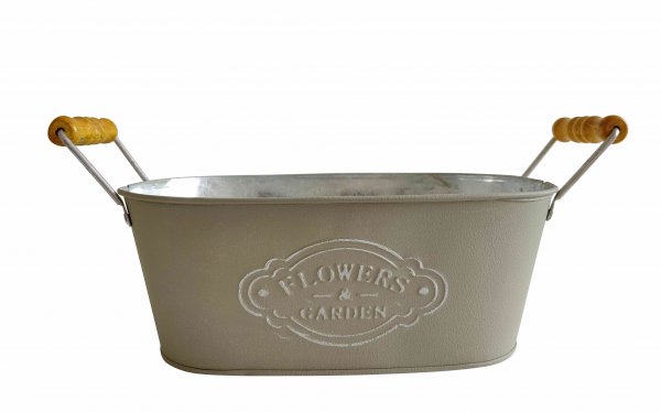 Metalljardiniere Flower&Garden 27 cm