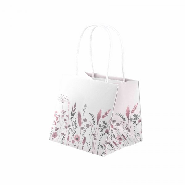 Papier-Tragetasche Wiese 14 cm VE 12 St