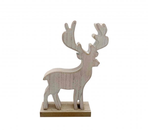 Hirsch auf Fuß 24 cm