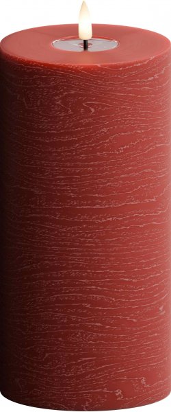 LED-Kerze Rustik 20 cm