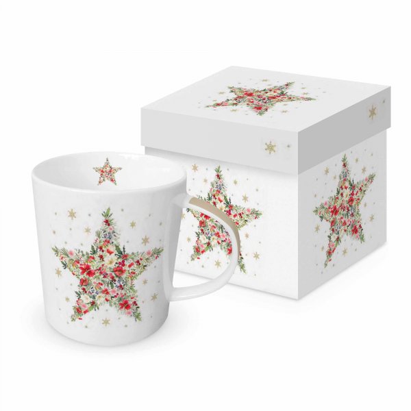 Becher Weihnachtsstern 400 ml