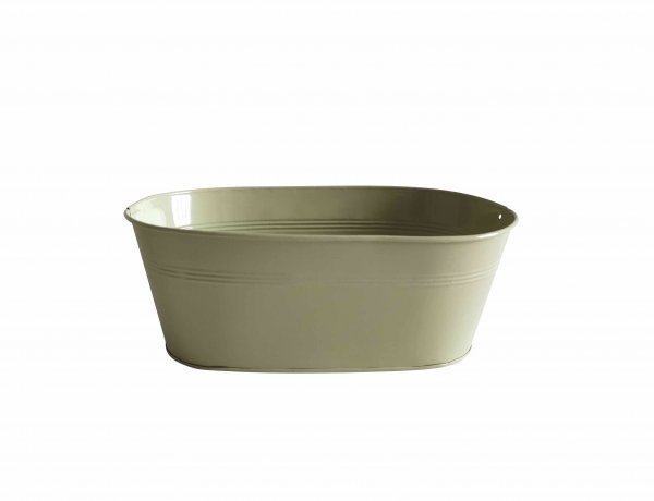 Metalljardiniere konisch 27 cm