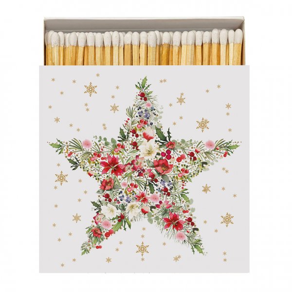 Streichhölzer Weihnachtsstern 11 cm