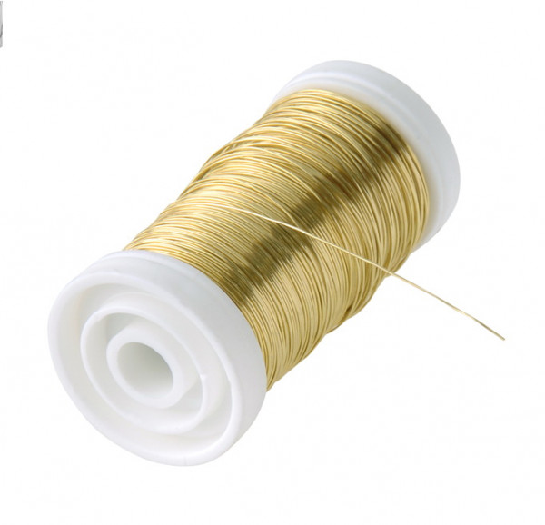 Golddraht 0,25mm VE 100 g