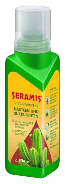 SERAMIS® Vitalnahrung für Kakteen &amp; Sukkulenten 200 ml