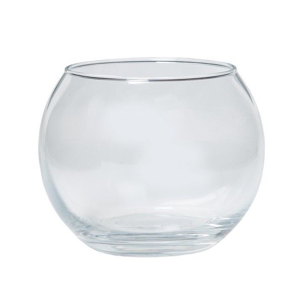 Glas Kugelvase Ø10,5 cm H8,5cm klar
