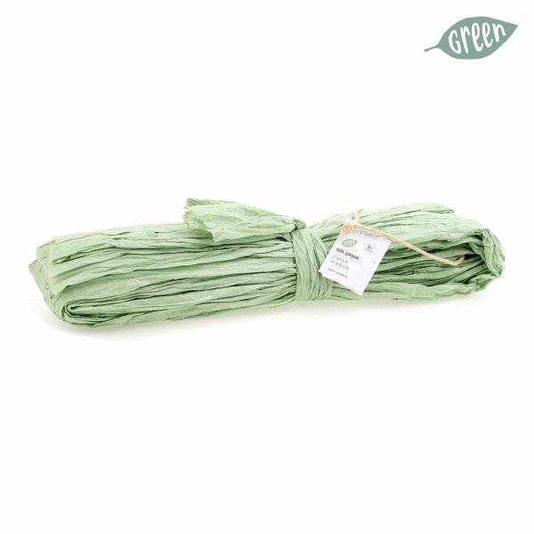 Seidenpapierband grün 3mx70cm