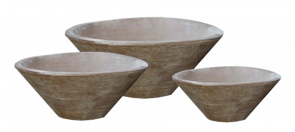 Pflanzschale Giona konisch Ø 28/37/46 cm 3er Set