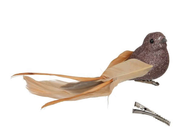 Vogel auf Clip 16 cm VE 4 St