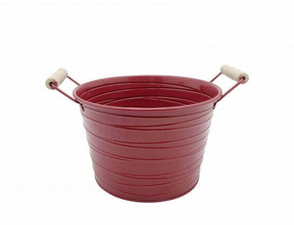 Metall-Schale mit 2 Griffen Ø 24 cm