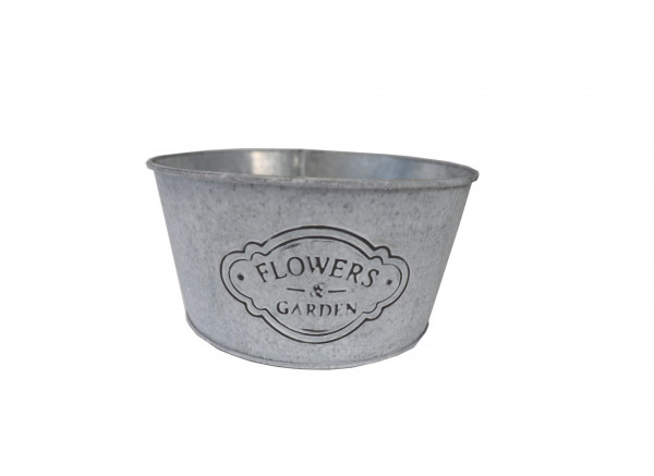 Schale Flower & Garden D17cm H7cm weiß