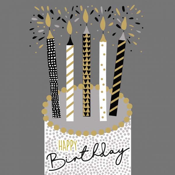 Serviette Geburtstag 33 cm VE 20 St