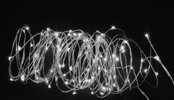 LED Microlichterkette 60 Lichtern