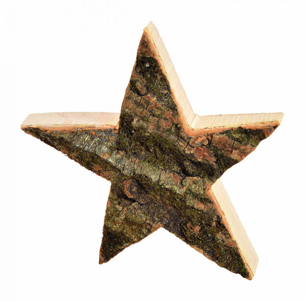 Holzstern aus Rinde Ø 20 cm