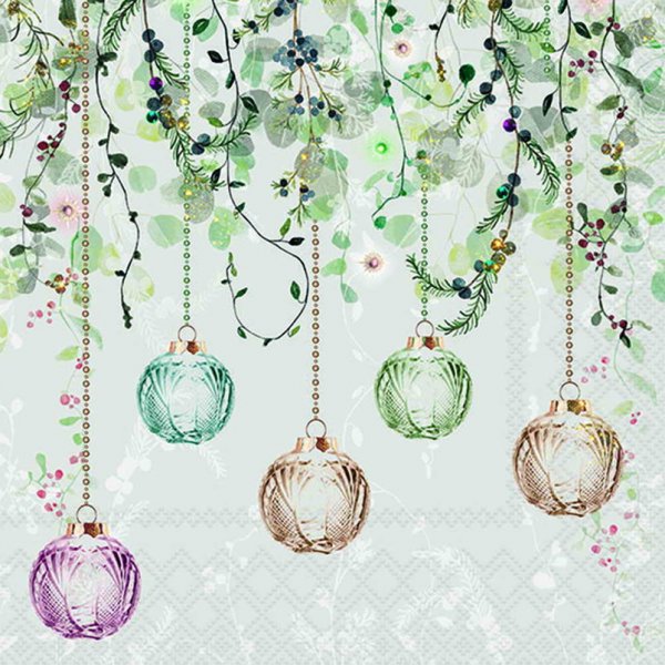 Serviette Weihnachten 33 cm VE Set à 20 St