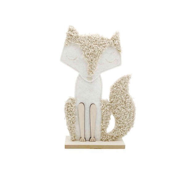 Fuchs Filz/Teddy stehend 36 cm