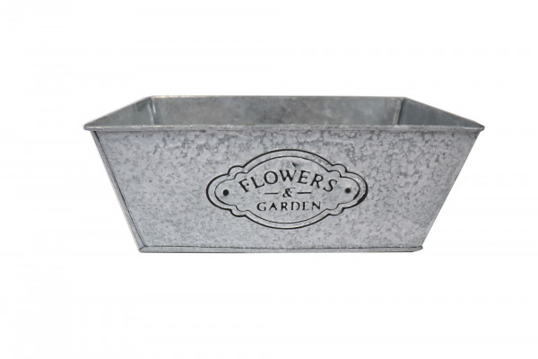 Schale Flower&Garden L23cm B15cm H9cm weiß