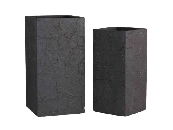 Hochkübel eckig 70/80 cm 2er Set