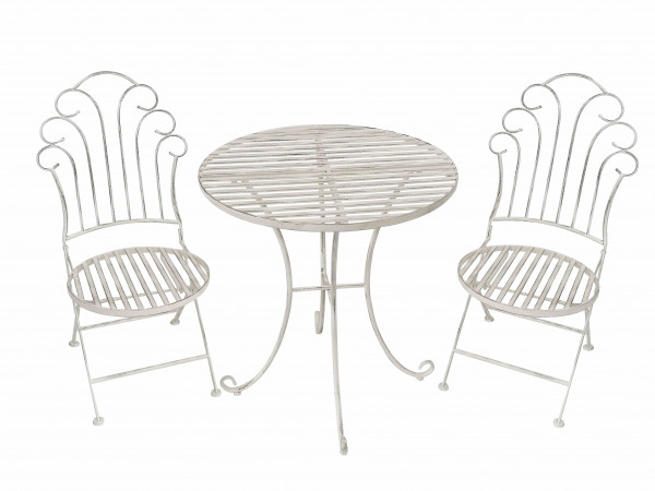 Gartensitzgruppe Jana Tisch mit 2 Stühle 75/93,5 cm